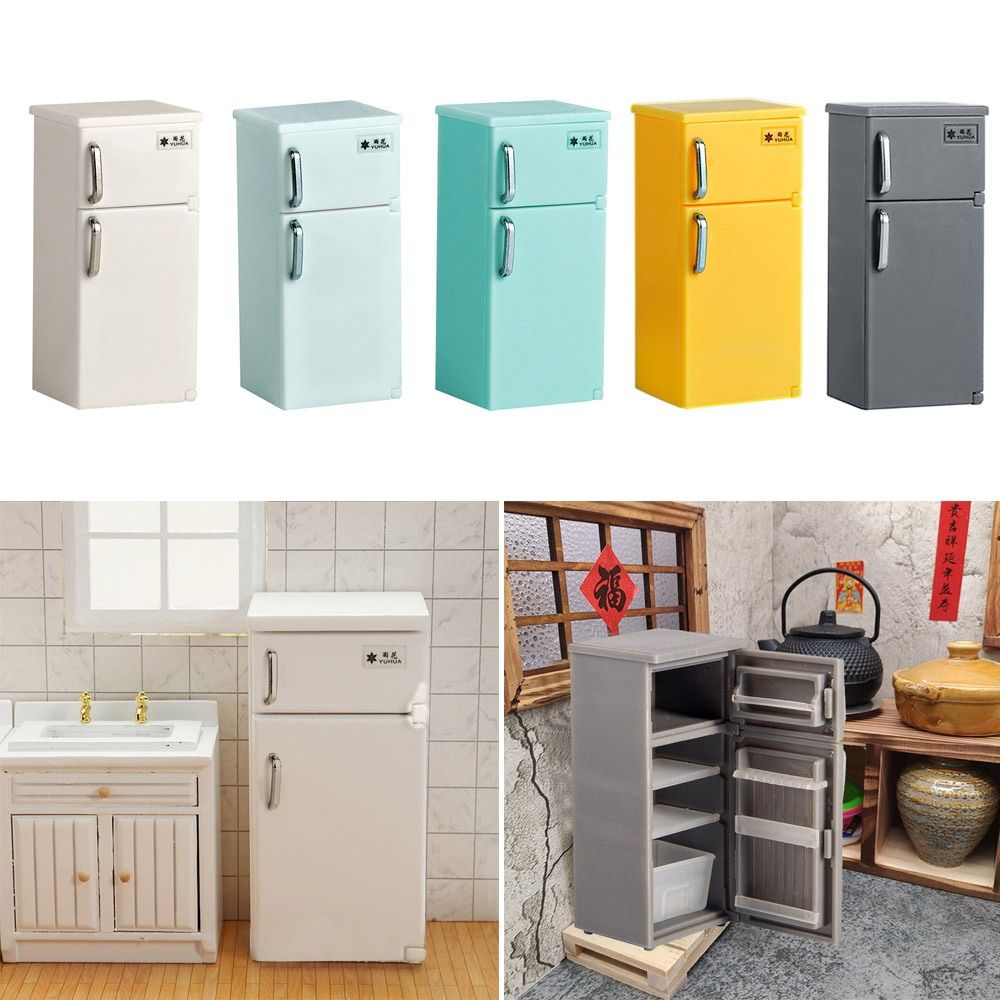 Kitchen Appliances List - Frigorífico de plástico en miniatura, modelo