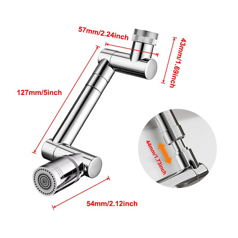 Kitchen Appliances Bundle - 1440 ° Aireador de Grifo Metálico