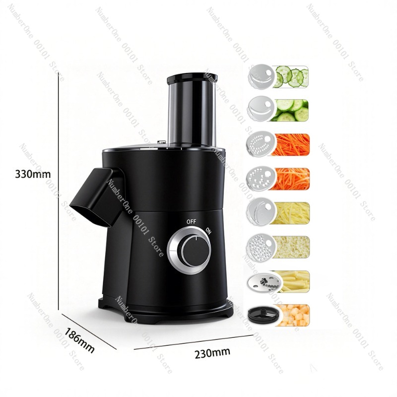 Kitchen Appliances Electric - Rebanador Eléctrico Multifunción Premium para Ensaladas,