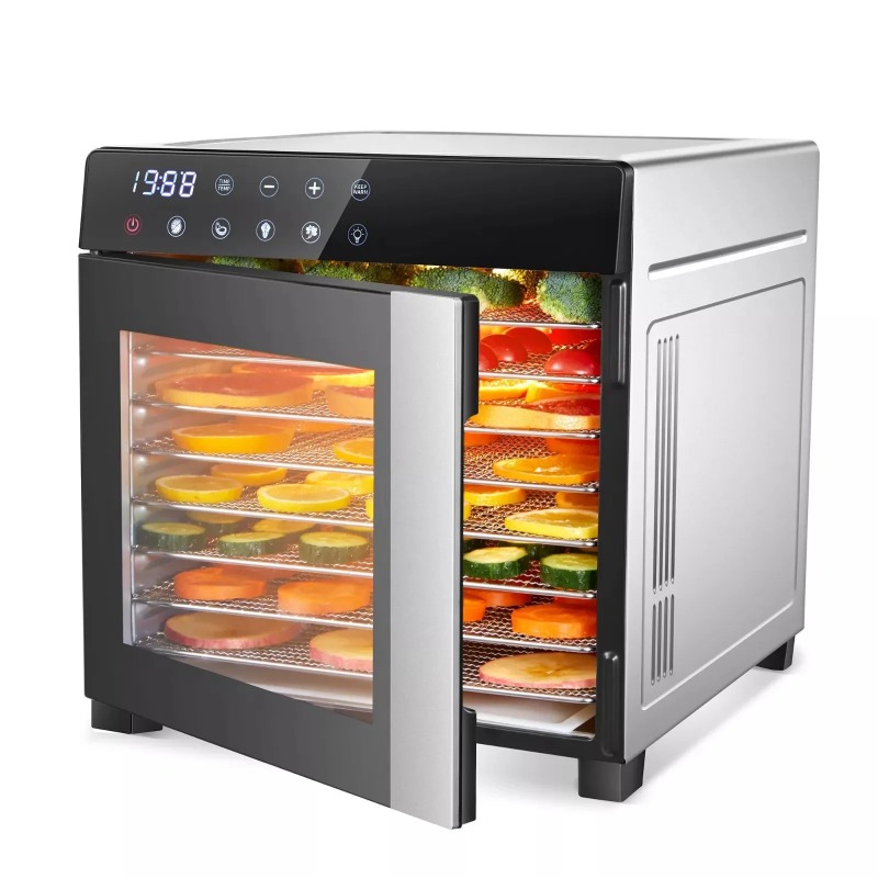 Dehydrator Tray Electric - Acero inoxidable de 8 bandejas, 600