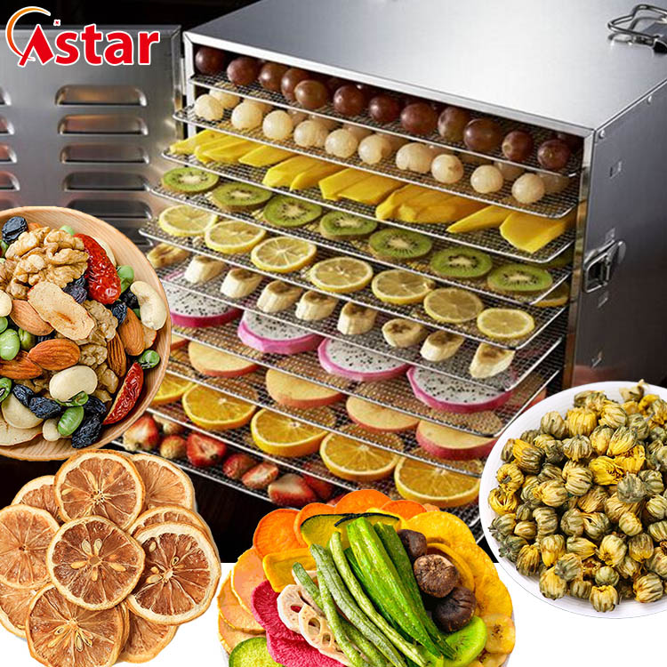 Dehydrator Tray Electric - Máquina Deshidratadora Comercial Pequeña de 8