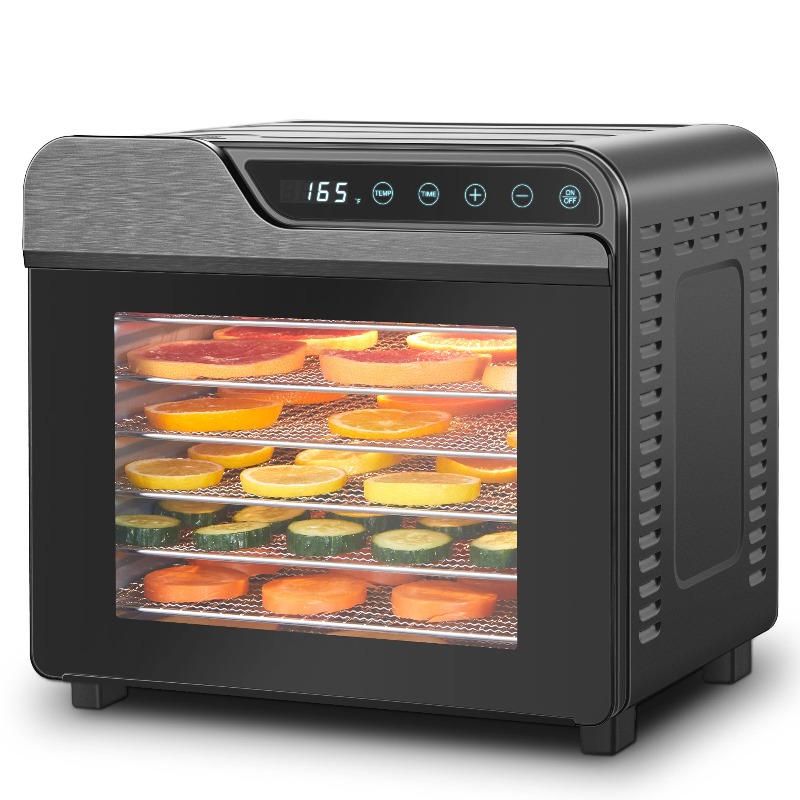 Dehydrator Tray Electric - 8 bandejas de acero inoxidable 625W,