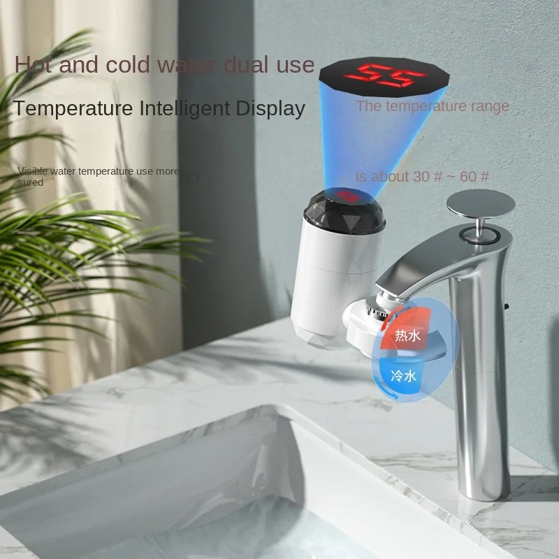 Kitchen Appliances And Utensils - Grifo Calentador de Agua Instantáneo de