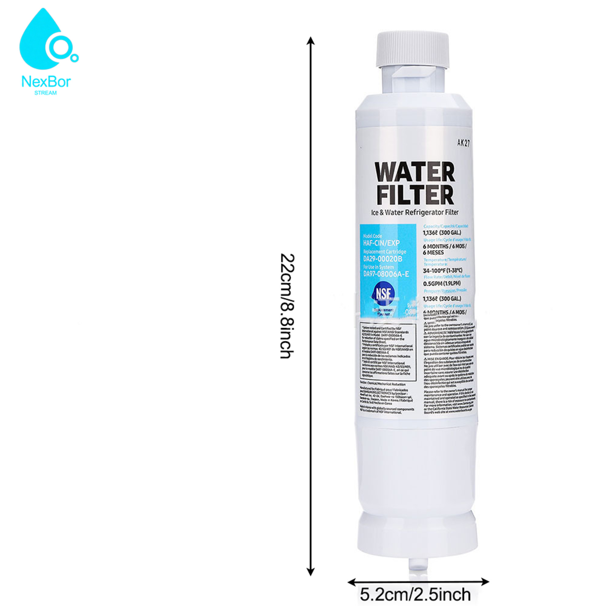 Filtro de Agua para Refrigerad - Kitchen Appliances List reseña y precio