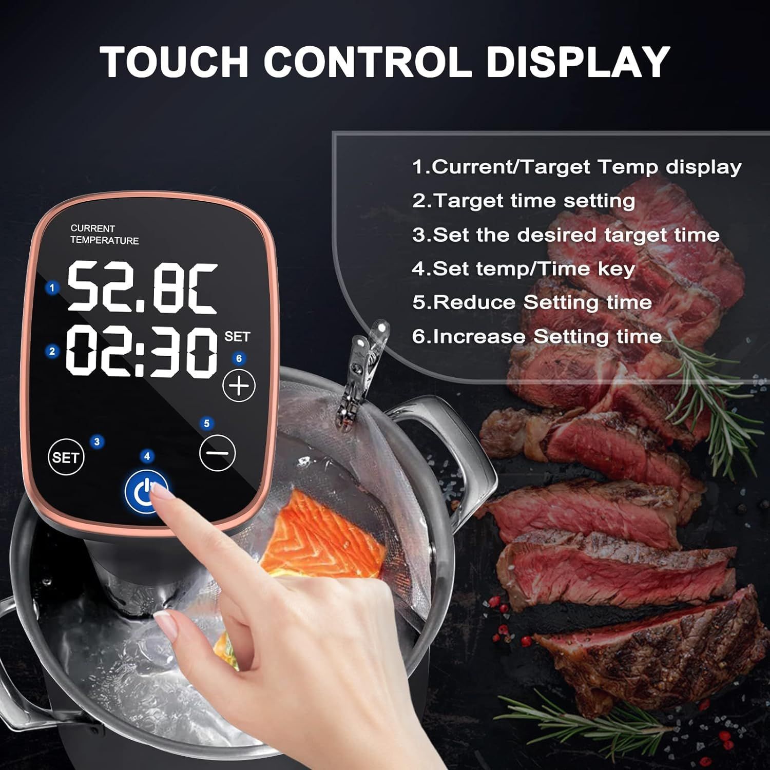FP01 - Cocedor de carne tipo s - Kitchen Appliances Electric reseña y precio