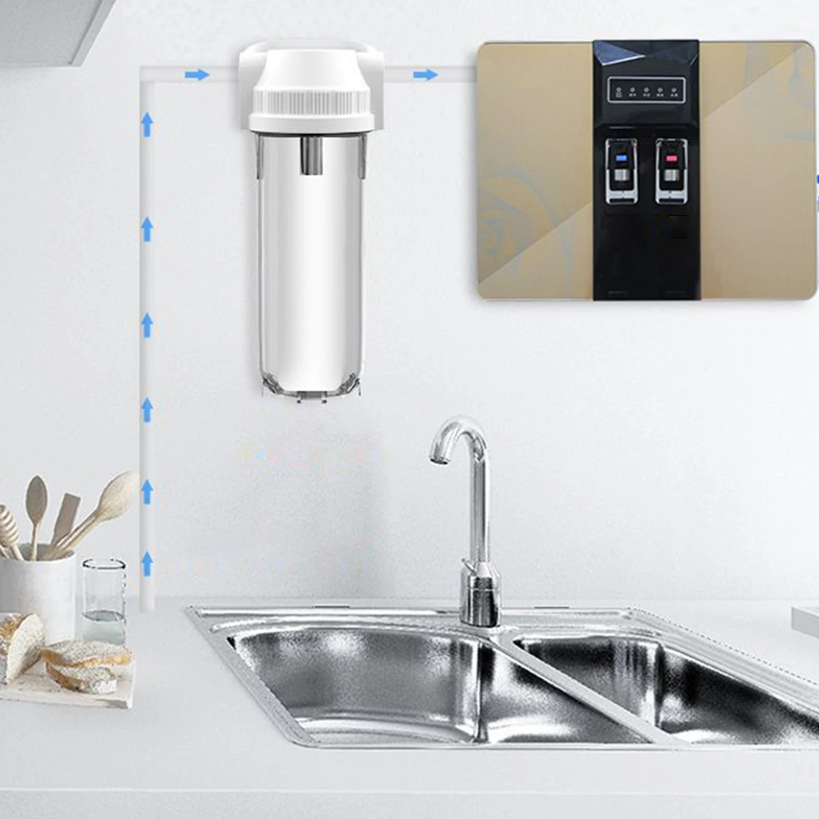 Filtro de botella de 10 pulgad - Kitchen Appliances List reseña y precio