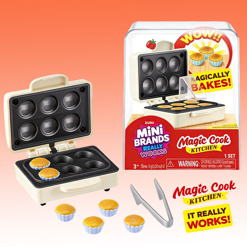 ZURU Mini Brands Magic Cook Ki - Kitchen Appliances Storage reseña y precio