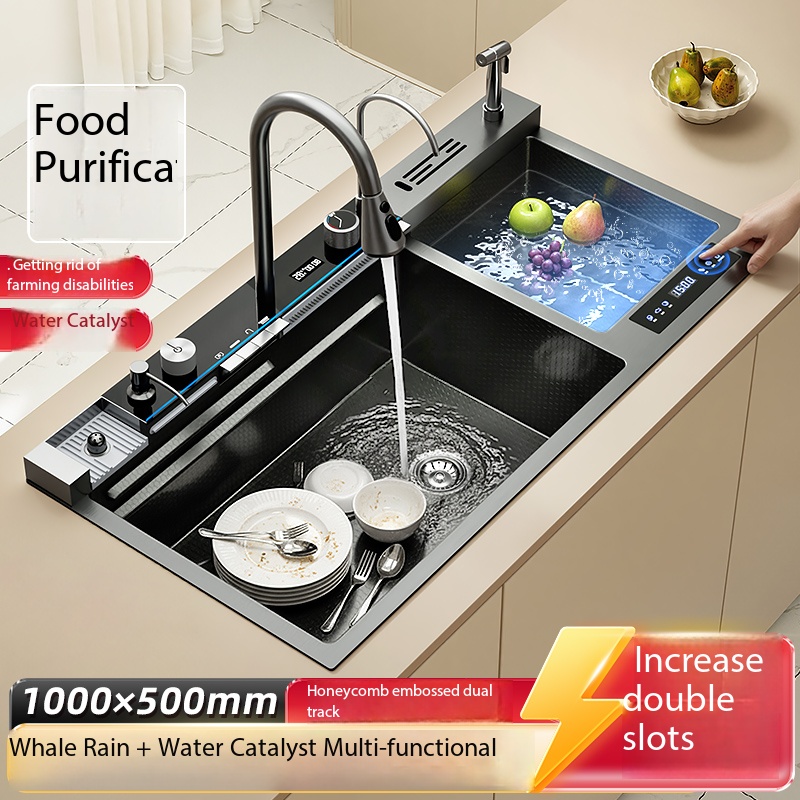 Fregadero Doble Inteligente de - Kitchen Appliances Large reseña y precio