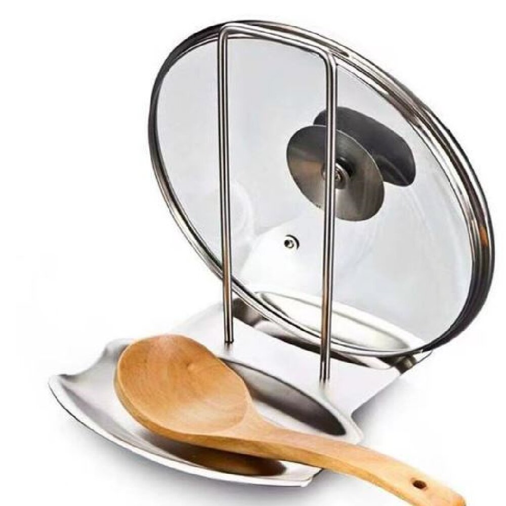 Soporte para tapas de ollas de - Kitchen Appliances Storage reseña y precio