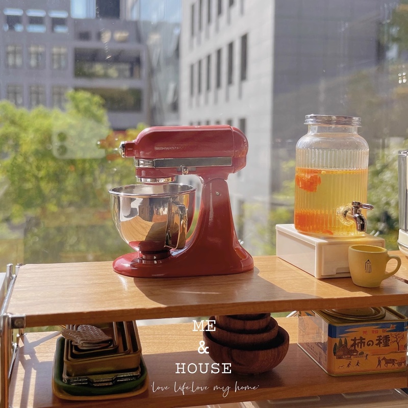 Mini modelo de casa de muñecas - Kitchen Appliances List reseña y precio