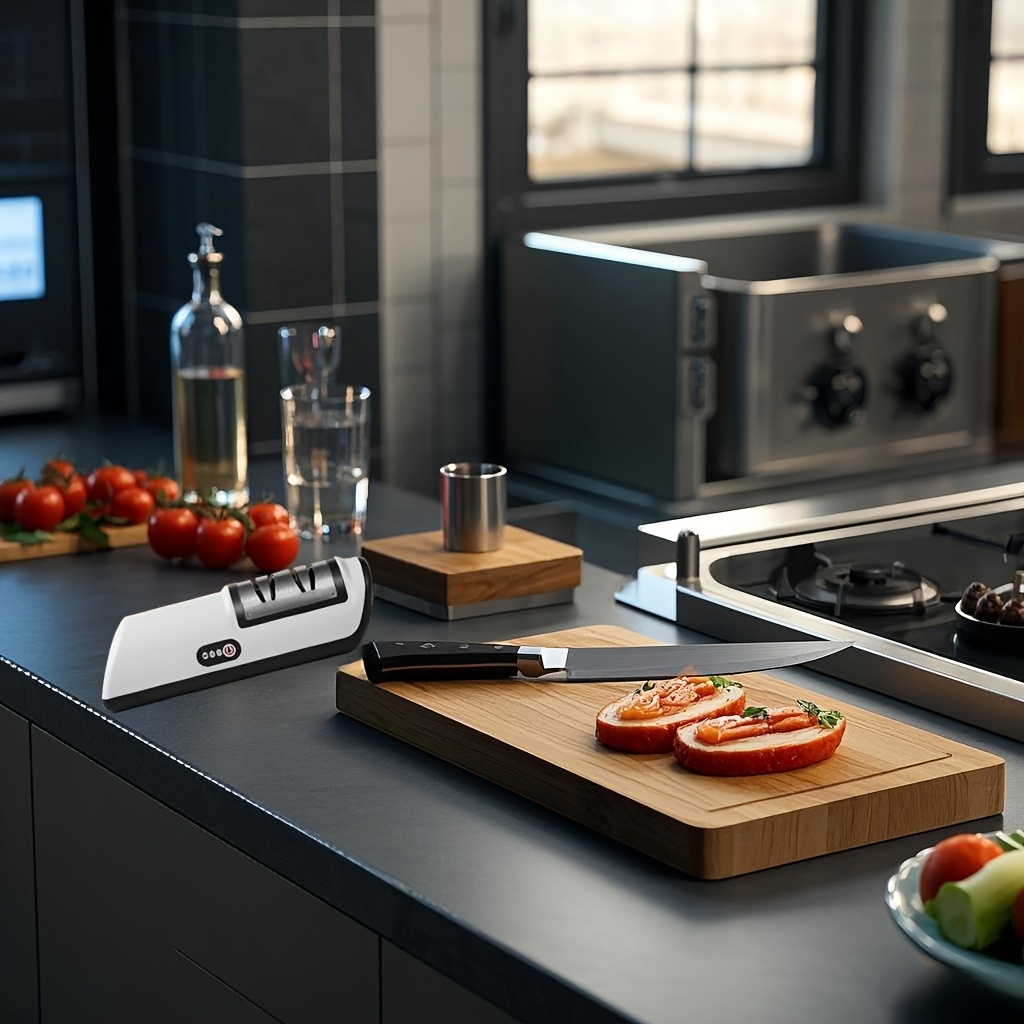 Afilador de cuchillos eléctric - Kitchen Appliances List reseña y precio