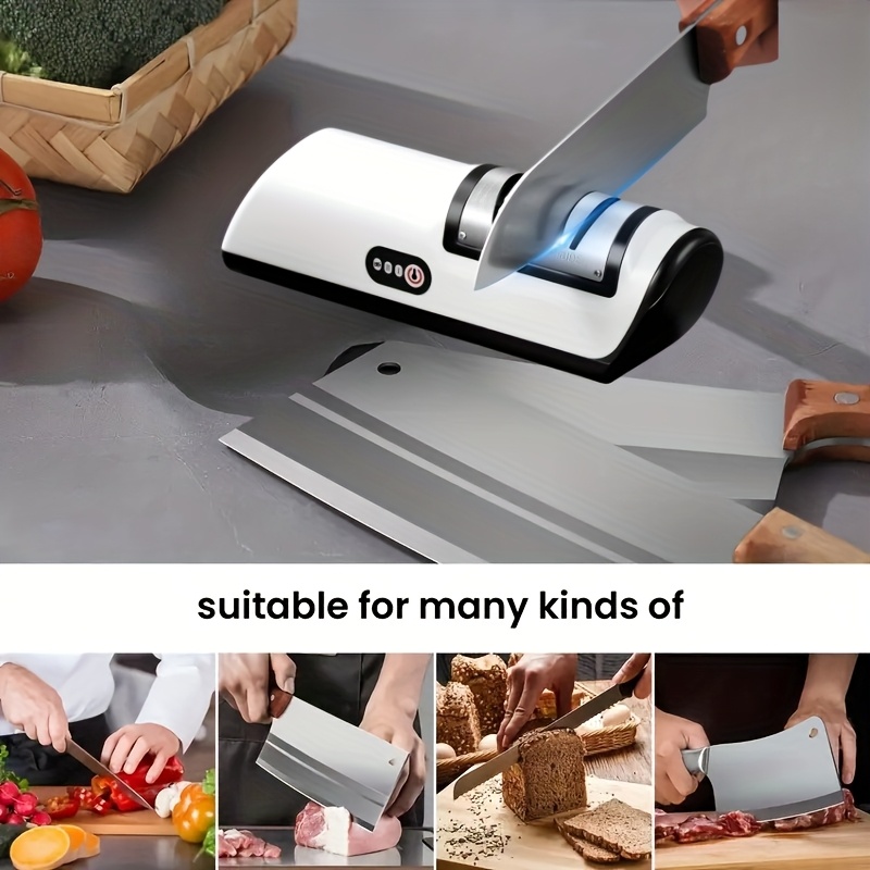 Afilador de cuchillos eléctric - Kitchen Appliances List reseña y precio