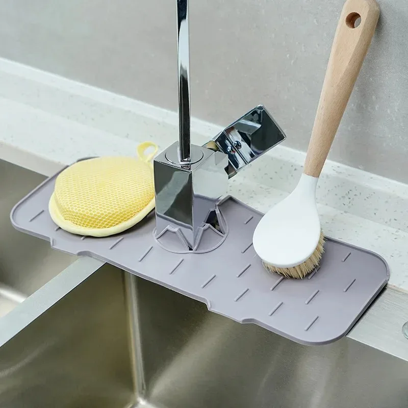 Estera de silicona para grifo  - Kitchen Appliances List reseña y precio