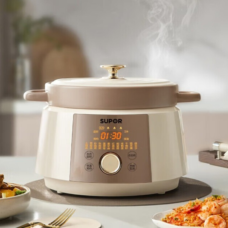 Olla de cocción lenta eléctric - Kitchen Appliances Electric reseña y precio